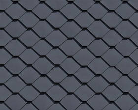 Textures   -   ARCHITECTURE   -   ROOFINGS   -  Slate roofs - Slate roofing texture seamless 03916