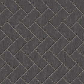 Textures   -   ARCHITECTURE   -   PAVING OUTDOOR   -   Pavers stone   -   Herringbone  - Stone paving outdoor herringbone texture seamless 06529 (seamless)