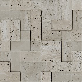 Textures   -   ARCHITECTURE   -   STONES WALLS   -   Claddings stone   -  Interior - Travertine cladding internal walls texture seamless 08049