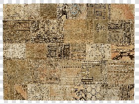 Textures   -   MATERIALS   -   RUGS   -  Vintage faded rugs - Vintage worn patchwork rug texture 19940