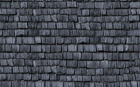 Textures   -   ARCHITECTURE   -   ROOFINGS   -  Shingles wood - Wood shingle roof texture seamless 03799