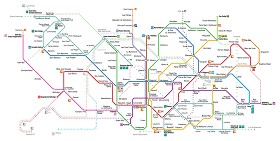 Textures   -   ARCHITECTURE   -   DECORATIVE PANELS   -   World maps   -   Metr&#242; maps  - Barcelona metro map 03149