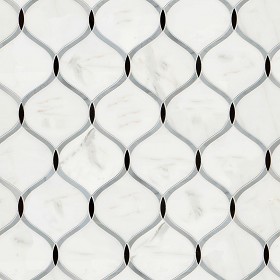 Textures   -   ARCHITECTURE   -   TILES INTERIOR   -   Marble tiles   -  White - Carrara marble floor tile texture seamless 14824