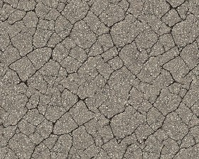 Textures   -   ARCHITECTURE   -   ROADS   -  Asphalt damaged - Damaged asphalt texture seamless 07331