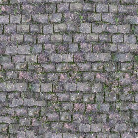 Textures   -   ARCHITECTURE   -   ROADS   -   Paving streets   -   Damaged cobble  - Damaged street paving cobblestone texture seamless 07465 (seamless)