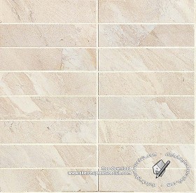 Textures   -   ARCHITECTURE   -   TILES INTERIOR   -   Marble tiles   -  coordinated themes - Mosaic pearl raw marble cm 30x30 texture seamless 18138