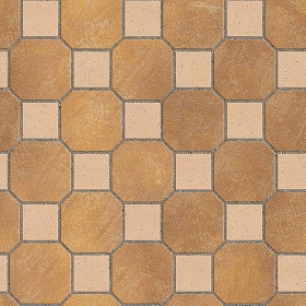 Textures   -   ARCHITECTURE   -   PAVING OUTDOOR   -   Terracotta   -   Blocks mixed  - Paving cotto mixed size texture seamless 06589 (seamless)