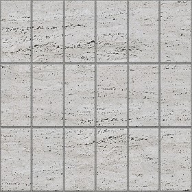 Textures   -   ARCHITECTURE   -   PAVING OUTDOOR   -   Marble  - Roman travertine paving outdoor texture seamless 17050 (seamless)