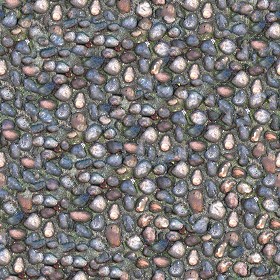 Textures   -   ARCHITECTURE   -   ROADS   -   Paving streets   -   Rounded cobble  - Rounded cobblestone texture seamless 07505 (seamless)