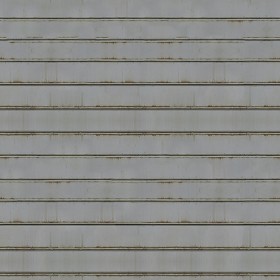 Textures   -   MATERIALS   -   METALS   -  Corrugated - Rusted painted corrugated metal texture seamless 09940