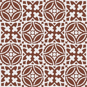 Textures   -   ARCHITECTURE   -   TILES INTERIOR   -   Cement - Encaustic   -  Victorian - Victorian cement floor tile texture seamless 13677