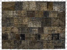 Textures   -   MATERIALS   -   RUGS   -  Vintage faded rugs - Vintage worn patchwork rug texture 19941