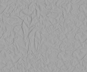 Textures   -   MATERIALS   -  PAPER - Gray crumpled paper texture seamless 10845