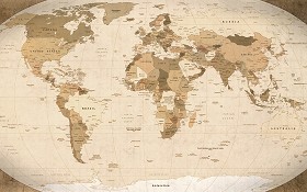Textures   -   ARCHITECTURE   -   DECORATIVE PANELS   -   World maps   -  Various maps - Mural map interior decoration 03184