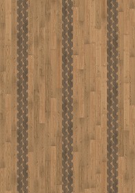 Textures   -   ARCHITECTURE   -   WOOD FLOORS   -  Decorated - Parquet decorated texture seamless 04648