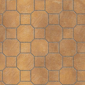 Textures   -   ARCHITECTURE   -   PAVING OUTDOOR   -   Terracotta   -   Blocks mixed  - Paving cotto mixed size texture seamless 06590 (seamless)