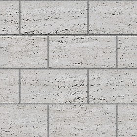 Textures   -   ARCHITECTURE   -   PAVING OUTDOOR   -   Marble  - Roman travertine paving outdoor texture seamless 17051 (seamless)