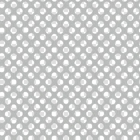 Textures   -   MATERIALS   -   METALS   -  Perforated - Brushed aluminium perforated metal texture seamless 10497