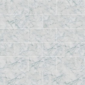 Textures   -   ARCHITECTURE   -   TILES INTERIOR   -   Marble tiles   -   White  - Carrara marble floor tile texture seamless 14826 (seamless)