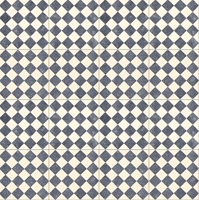 Textures   -   ARCHITECTURE   -   TILES INTERIOR   -   Cement - Encaustic   -  Checkerboard - Checkerboard cement floor tile texture seamless 13423