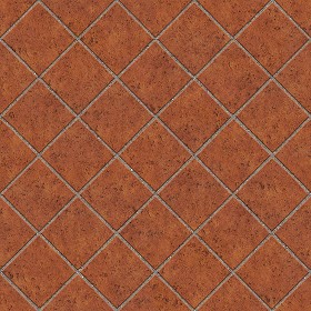 Textures   -   ARCHITECTURE   -   PAVING OUTDOOR   -   Terracotta   -   Blocks regular  - Cotto paving outdoor regular blocks texture seamless 06662 (seamless)