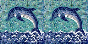 Textures   -   ARCHITECTURE   -   TILES INTERIOR   -   Mosaico   -  Pool tiles - Decorative glass mosaico pool tiles texture seamless 15703