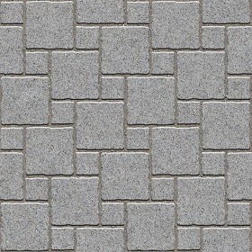 Textures   -   ARCHITECTURE   -   PAVING OUTDOOR   -   Pavers stone   -   Blocks mixed  - Pavers stone mixed size texture seamless 06112 (seamless)