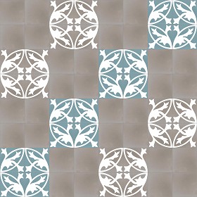 Textures   -   ARCHITECTURE   -   TILES INTERIOR   -   Cement - Encaustic   -  Encaustic - Traditional encaustic cement ornate tile texture seamless 13459