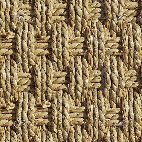 Textures   -   MATERIALS   -   CARPETING   -  Natural fibers - Basket weave sisal carpet texture seamless 20845