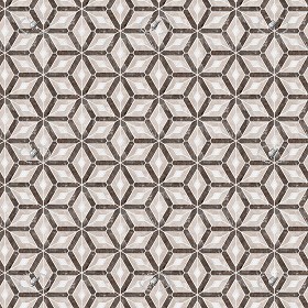 Textures   -   ARCHITECTURE   -   TILES INTERIOR   -   Marble tiles   -  Marble geometric patterns - Brown cream geometric patterns marble tile texture seamless 21142