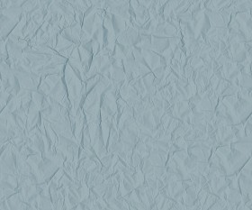 Textures   -   MATERIALS   -  PAPER - Light blue crumpled paper texture seamless 10847
