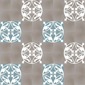 Textures   -   ARCHITECTURE   -   TILES INTERIOR   -   Cement - Encaustic   -   Encaustic  - Traditional encaustic cement ornate tile texture seamless 13460 (seamless)