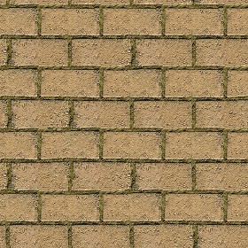 Textures   -   ARCHITECTURE   -   STONES WALLS   -  Stone blocks - Tufo wall stone with regular blocks texture seamless 08318
