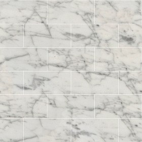 Textures   -   ARCHITECTURE   -   TILES INTERIOR   -   Marble tiles   -  White - Carrara marble floor tile texture seamless 14828