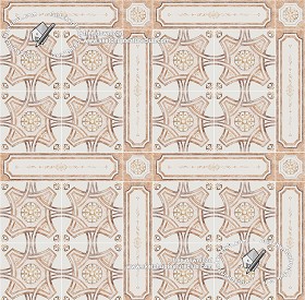 Textures   -   ARCHITECTURE   -   TILES INTERIOR   -   Ornate tiles   -   Geometric patterns  - Ceramic floor tile geometric patterns texture seamless 18885 (seamless)