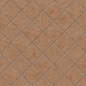 Textures   -   ARCHITECTURE   -   PAVING OUTDOOR   -   Terracotta   -  Blocks regular - Cotto paving outdoor regular blocks texture seamless 06664