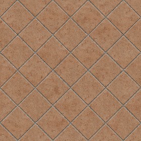 Textures   -   ARCHITECTURE   -   PAVING OUTDOOR   -   Terracotta   -   Blocks regular  - Cotto paving outdoor regular blocks texture seamless 06664 (seamless)