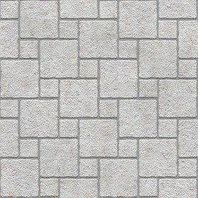 Textures   -   ARCHITECTURE   -   PAVING OUTDOOR   -   Pavers stone   -   Blocks mixed  - Pavers stone mixed size texture seamless 06114 (seamless)