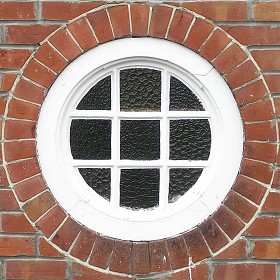 Textures   -   ARCHITECTURE   -   BUILDINGS   -   Windows   -   mixed windows  - Round window texture 01059