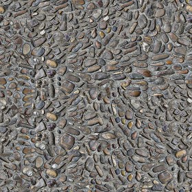 Textures   -   ARCHITECTURE   -   ROADS   -   Paving streets   -   Rounded cobble  - Rounded cobblestone texture seamless 07509 (seamless)