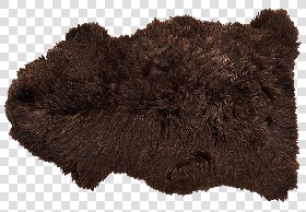 Textures   -   MATERIALS   -   RUGS   -   Cowhides rugs  - Sheep leather rug 20034