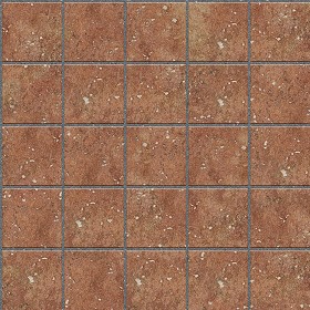 Textures   -   ARCHITECTURE   -   PAVING OUTDOOR   -   Terracotta   -   Blocks regular  - Cotto paving outdoor regular blocks texture seamless 06665 (seamless)