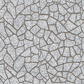 Textures   -   ARCHITECTURE   -   PAVING OUTDOOR   -   Flagstone  - Granite paving flagstone texture seamless 05892 (seamless)