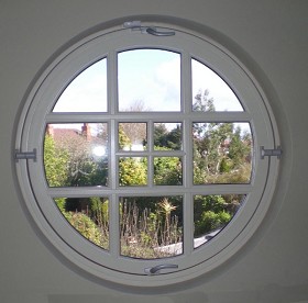 Textures   -   ARCHITECTURE   -   BUILDINGS   -   Windows   -   mixed windows  - Round window texture 01060