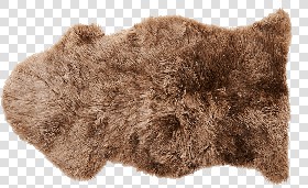 Textures   -   MATERIALS   -   RUGS   -  Cowhides rugs - Sheep leather rug 20035