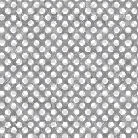 Textures   -   MATERIALS   -   METALS   -  Perforated - Zinc perforated metal texture seamless 10500
