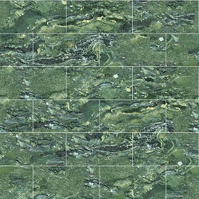 Textures   -   ARCHITECTURE   -   TILES INTERIOR   -   Marble tiles   -  Green - Oasis green marble floor tile texture seamless 14450