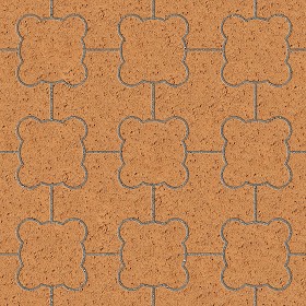 Textures   -   ARCHITECTURE   -   PAVING OUTDOOR   -   Terracotta   -   Blocks mixed  - Paving cotto mixed size texture seamless 06595 (seamless)