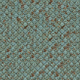 Textures   -   MATERIALS   -   METALS   -  Plates - Rusty metal plate texture seamless 10601