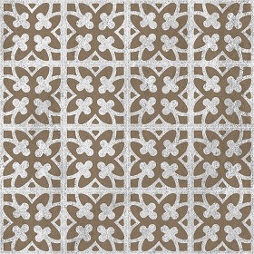 Textures   -   ARCHITECTURE   -   TILES INTERIOR   -   Cement - Encaustic   -   Victorian  - Victorian cement floor tile texture seamless 13683 (seamless)